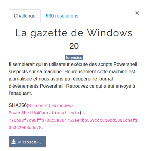 LaGazetteDeWindows